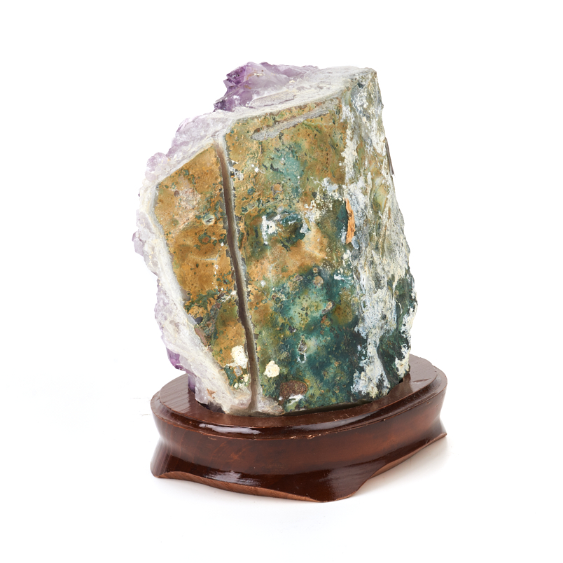 Друза аметист Бразилия 12-16 см (на подставке)
