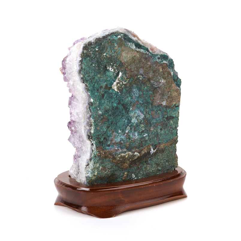 Друза аметист Бразилия 12-16 см (на подставке)