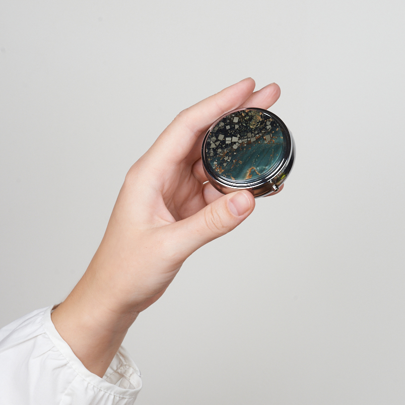 Таблетница офит Россия 6 см