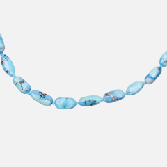 Бусы бирюза Казахстан (биж. сплав) 50 см