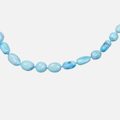 Бусы бирюза Казахстан (биж. сплав) 50 см