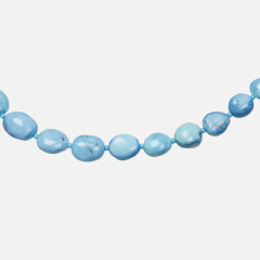 Бусы бирюза Казахстан (биж. сплав) 50 см