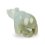 Медведь нефрит белый Россия 8,5 см