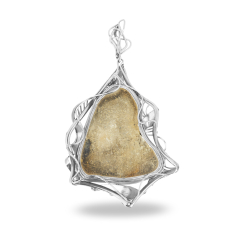 Кулон кварцит Россия (нейзильбер) друза 9 см