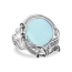 Кольцо бирюза Казахстан (нейзильбер) размер 18,5