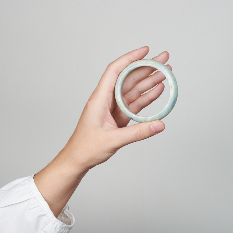 Браслет аквамарин Бразилия цельный 20 см