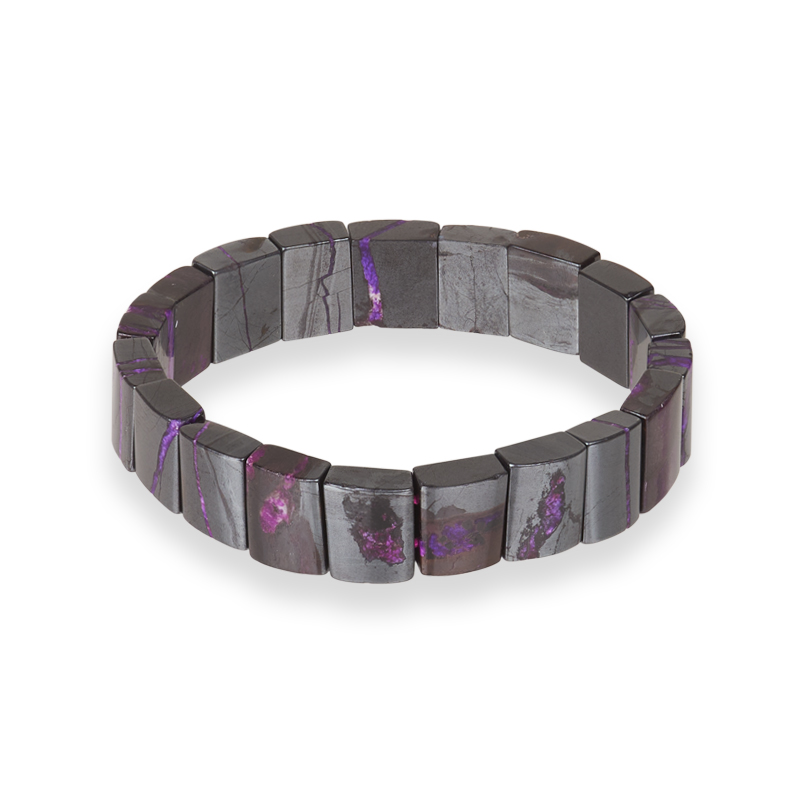 Браслет сугилит ЮАР 18 см