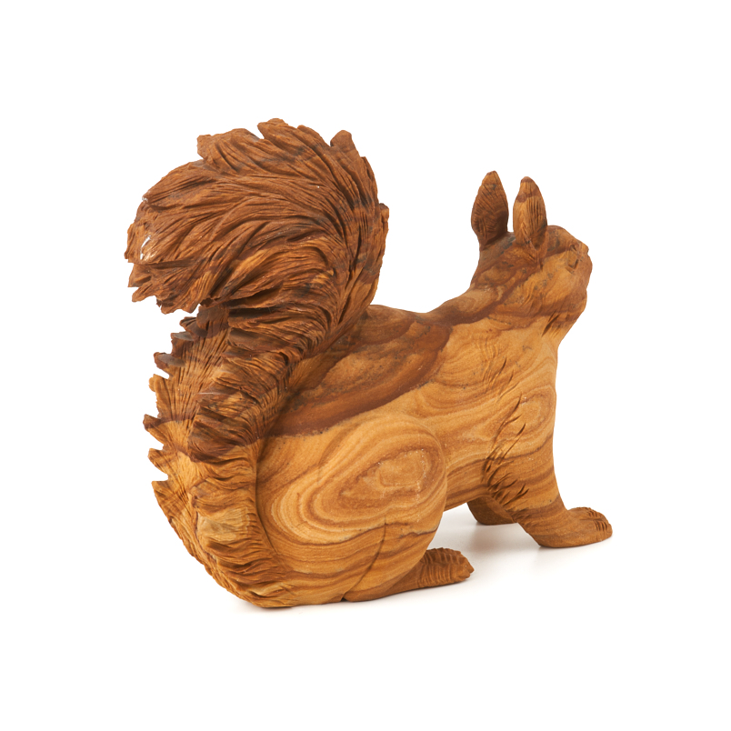 Белка яшма рисунчатая (песочная) Намибия 10 см