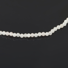 Бусы розовый кварц Бразилия (сталь хир.) огранка 3 мм 40 см