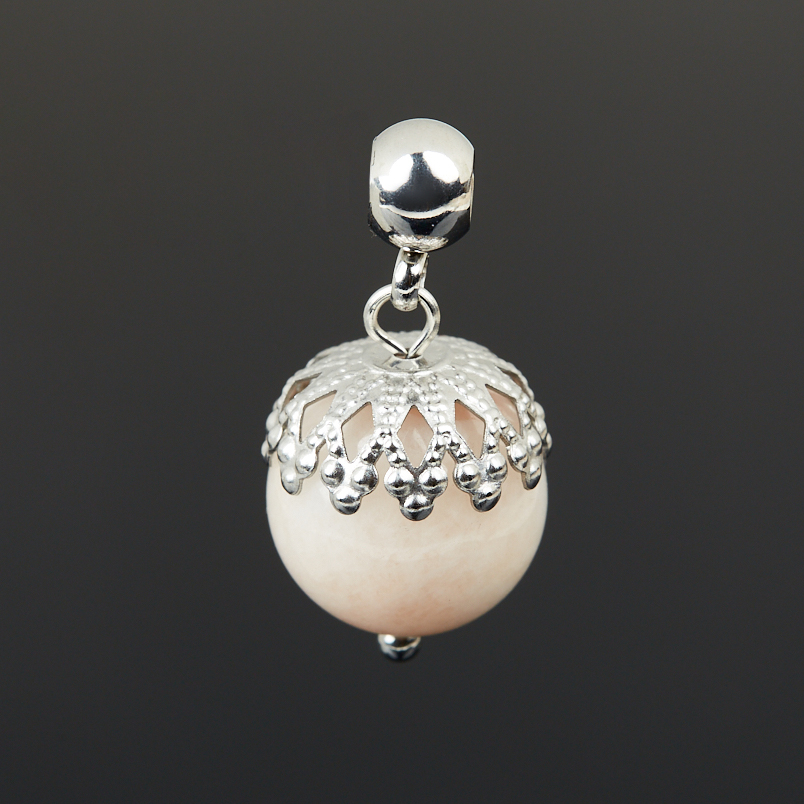 Кулон берилл Бразилия (сталь хир.) шар 2,5 см