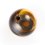 Бусина тигровый глаз ЮАР шарик 8 мм (1 шт)