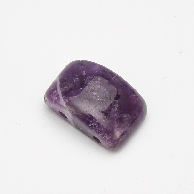 Бусина аметист Бразилия прямоугольник 11*15&nbsp;мм (1&nbsp;шт)