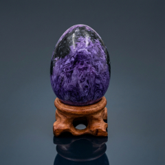 Яйцо чароит Россия 6 см