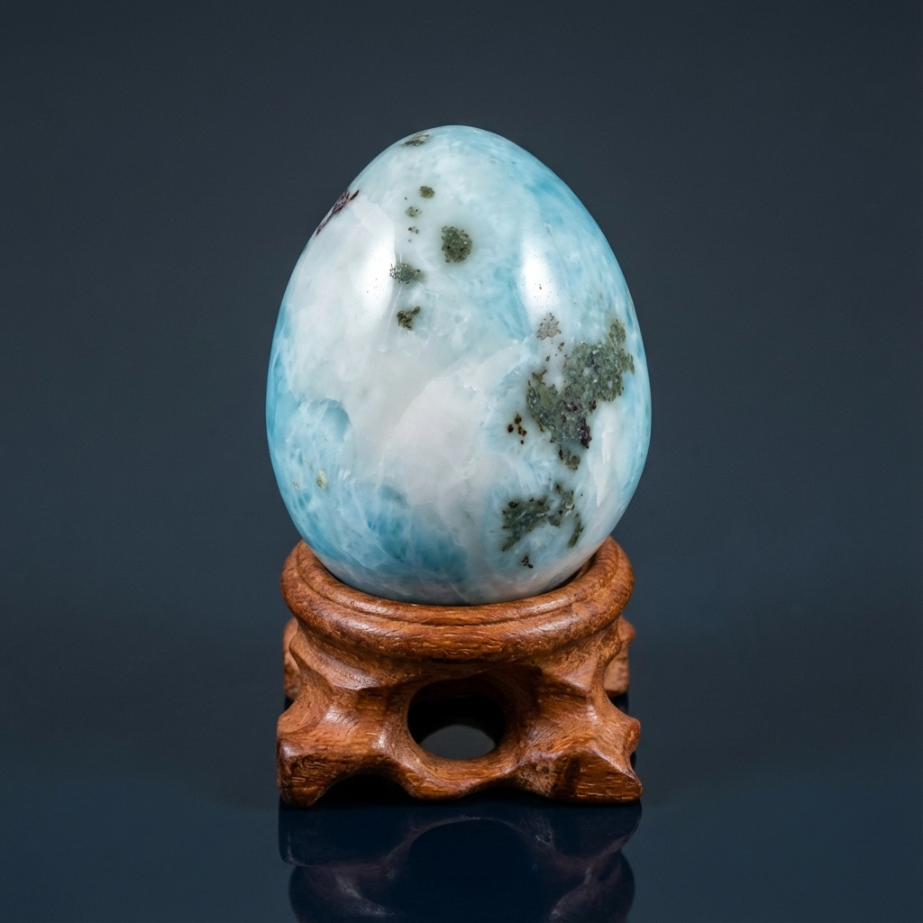 Яйцо ларимар Доминиканская Республика 5&nbsp;см