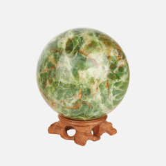 Шар хризопал Казахстан (на подставке) 10 см
