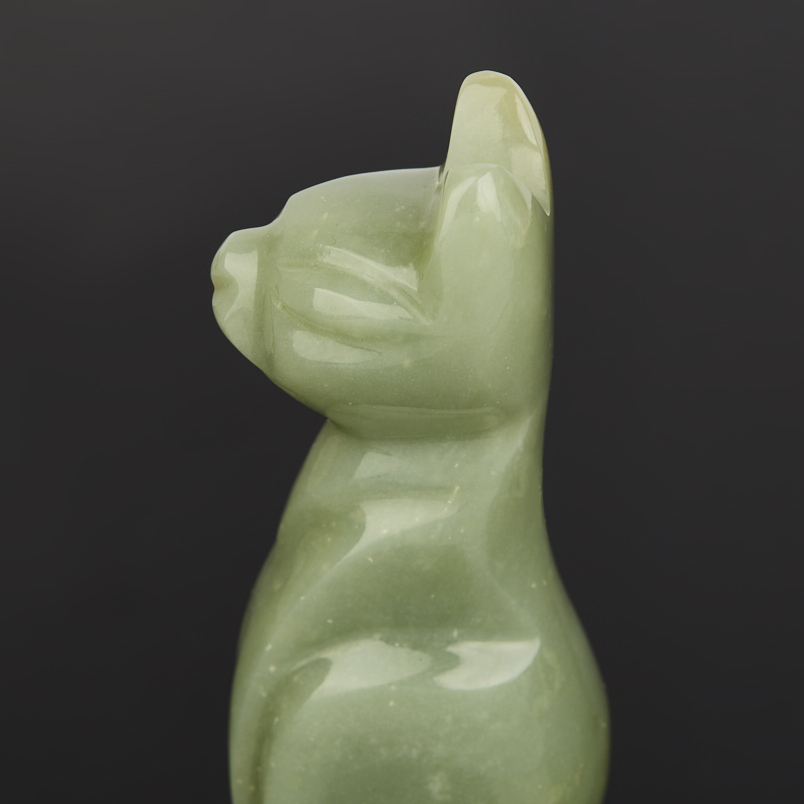 Котик нефрит белый Россия 11,5 см