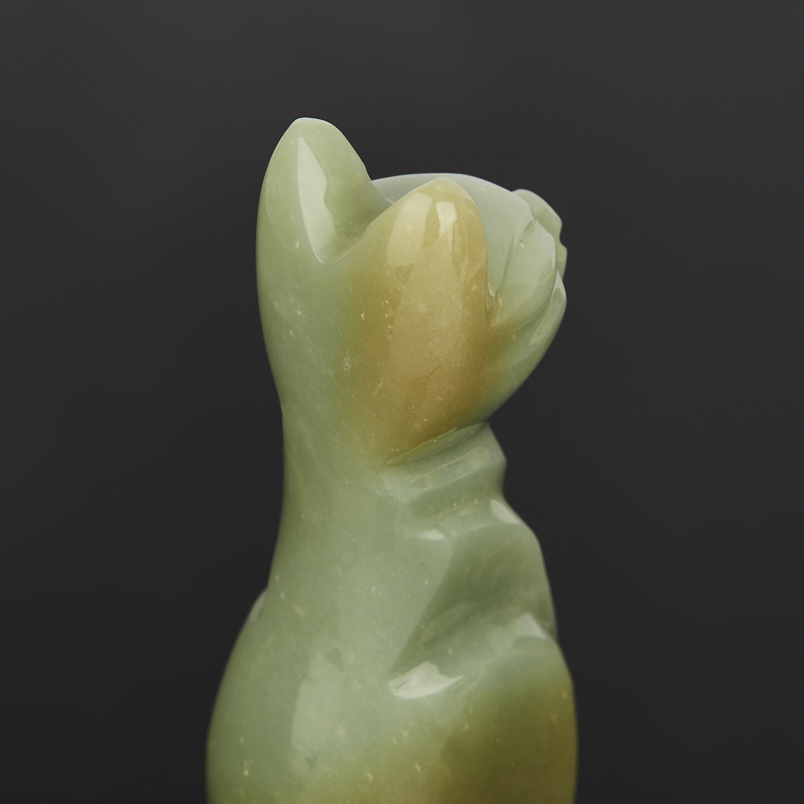 Котик нефрит белый Россия 11,5 см