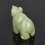 Медведь нефрит белый Россия 6 см