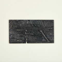 Срез метеорит Китай 9-12 см (в рамке)