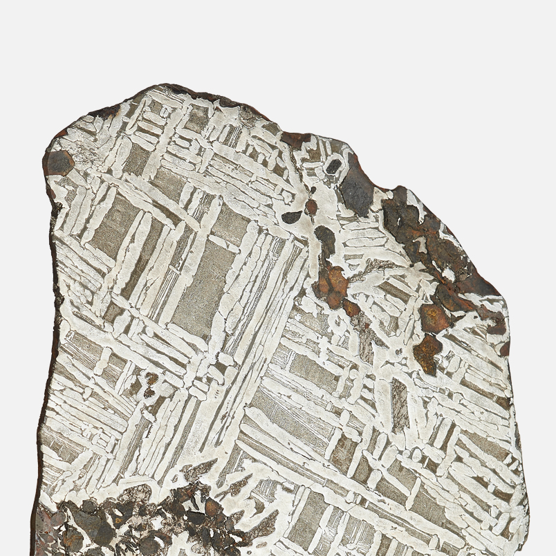 Срез метеорит Россия 16-20 см (на подставке)