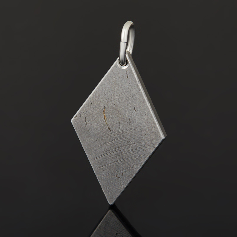 Кулон метеорит (биж. сплав) ромб 3,5 см