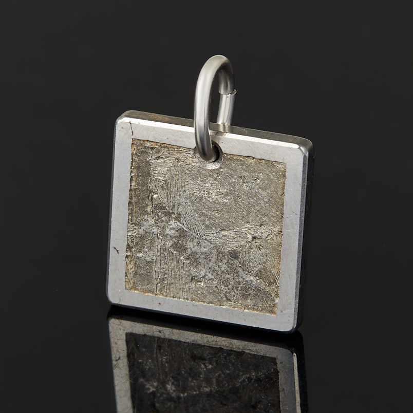 Кулон метеорит (биж. сплав) квадрат 2 см