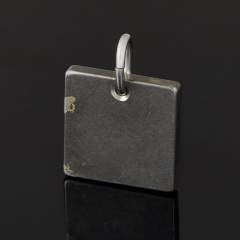 Кулон метеорит (биж. сплав) квадрат 2 см