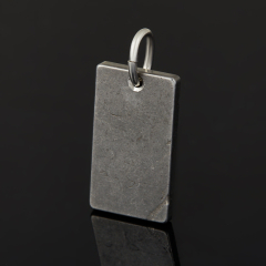 Кулон метеорит (биж. сплав) прямоугольник 2,5 см