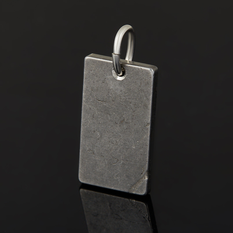Кулон метеорит (биж. сплав) прямоугольник 2,5 см