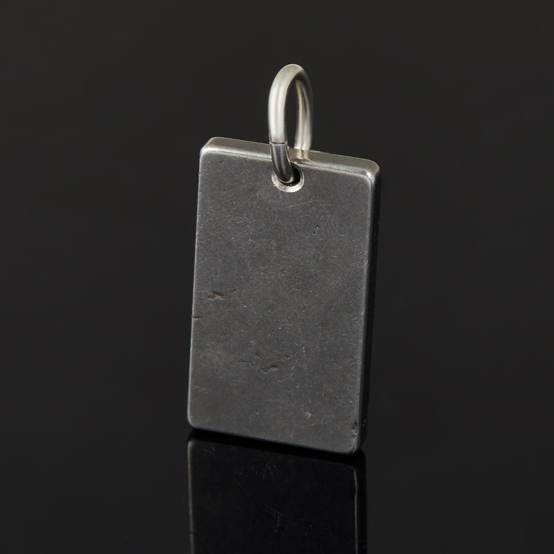 Кулон метеорит (биж. сплав) прямоугольник 2,5 см