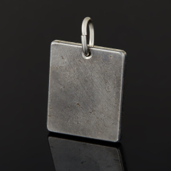 Кулон метеорит (биж. сплав) прямоугольник 2,5 см