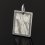 Кулон метеорит (биж. сплав) прямоугольник 2,5 см