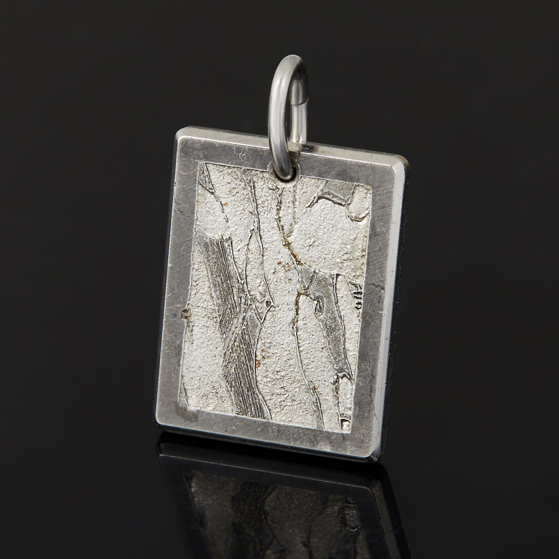 Кулон метеорит (биж. сплав) прямоугольник 2,5 см