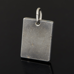 Кулон метеорит (биж. сплав) прямоугольник 2,5 см