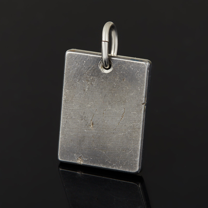 Кулон метеорит (биж. сплав) прямоугольник 2,5 см
