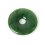Кулон нефрит зеленый Россия круг 4,5 см
