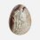 Яйцо агат крейзи Бразилия 6 см