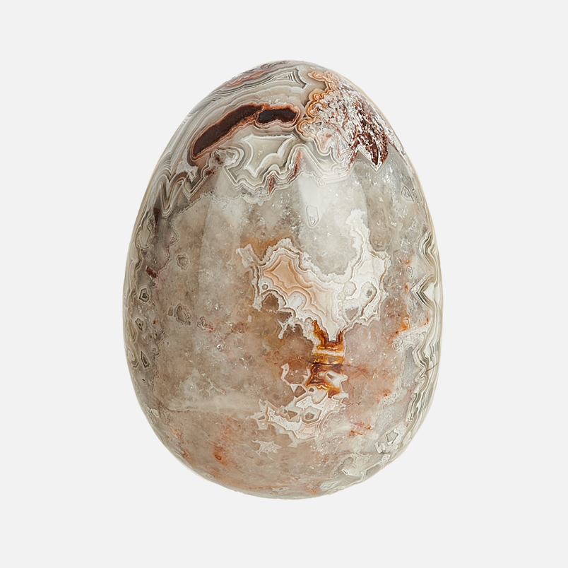 Яйцо агат крейзи Бразилия 6 см