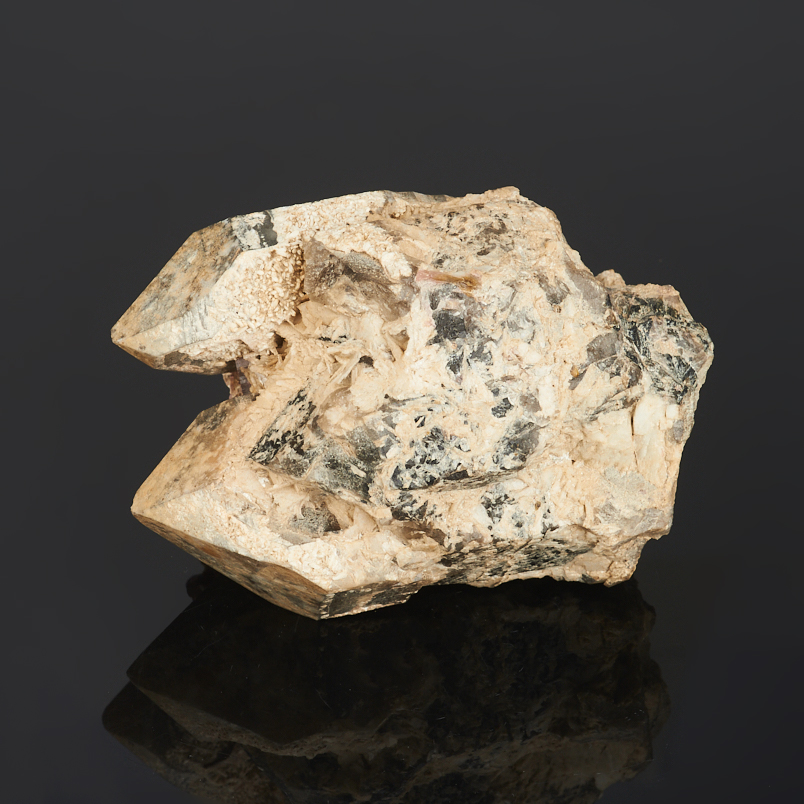 Друза раухтопаз, турмалин рубеллит (розовый) (12-16 см)