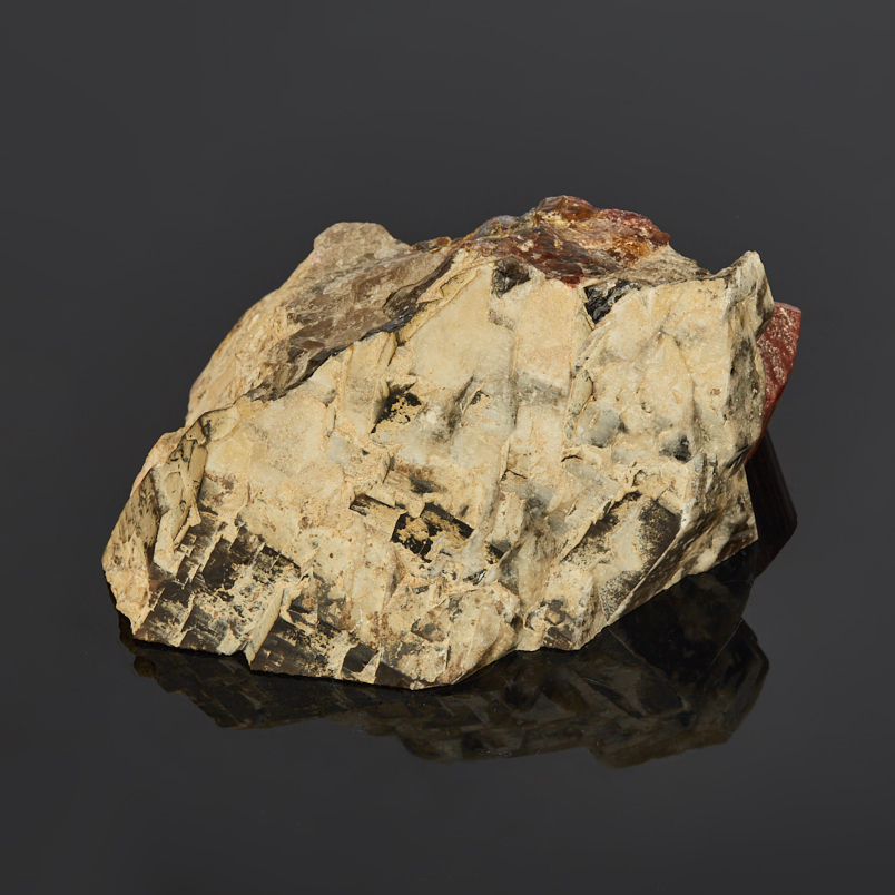 Образец турмалин полихромный Россия (в породе) (12-16&nbsp;см)