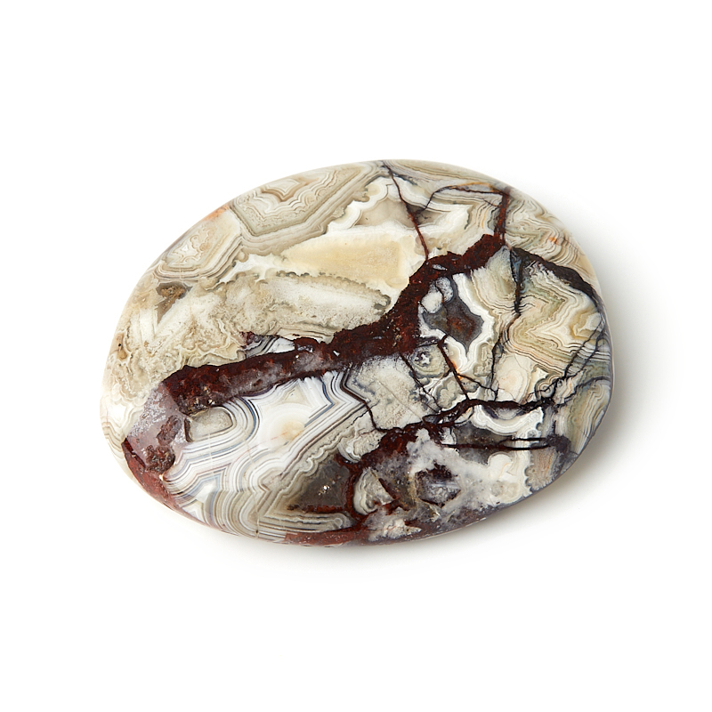 Галтовка агат крейзи Ботсвана (4-7&nbsp;см) (1&nbsp;шт)