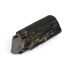 Кристалл турмалин черный (шерл) Россия (ограненный) (7-12 см)