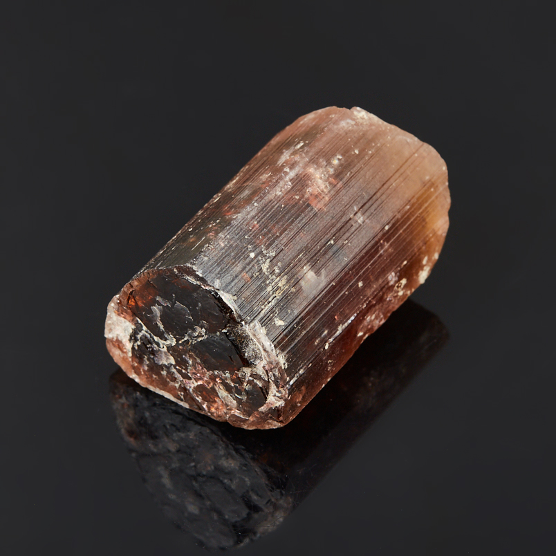 Кристалл турмалин розовый (рубеллит) Россия (ограненный) (3-4 см)