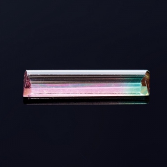 Огранка турмалин полихромный Бразилия багет 3,5*11,7 мм