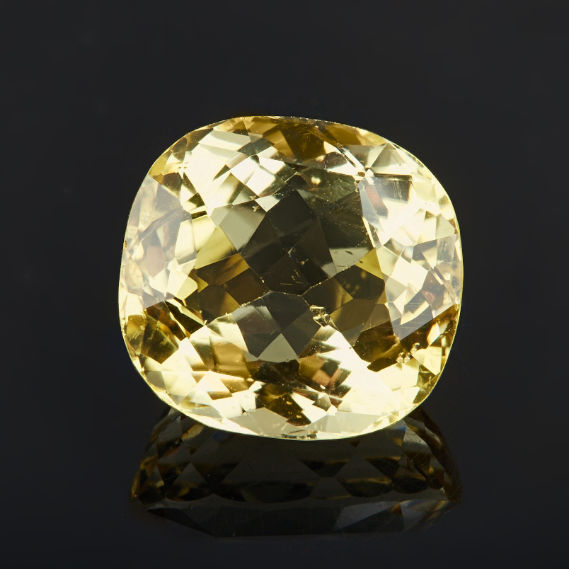 Огранка цитрин Бразилия круглая 17,8 мм