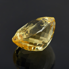 Огранка цитрин Бразилия круглая 17,8 мм