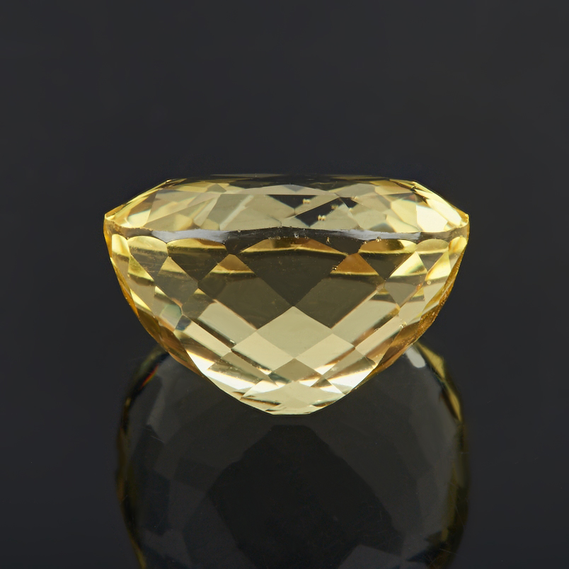 Огранка цитрин Бразилия круглая 17,8 мм