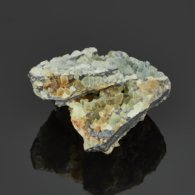 Друза флюорит Китай 9-12&nbsp;см