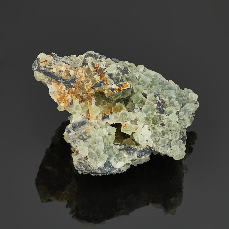 Друза флюорит Китай 9-12&nbsp;см