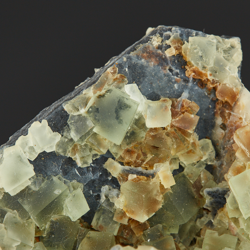 Друза флюорит Китай 9-12&nbsp;см